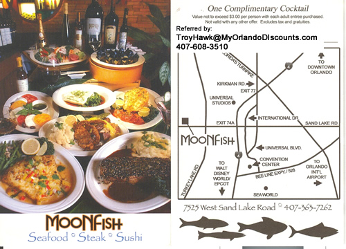 Coupon For Moon Fish in Orlando